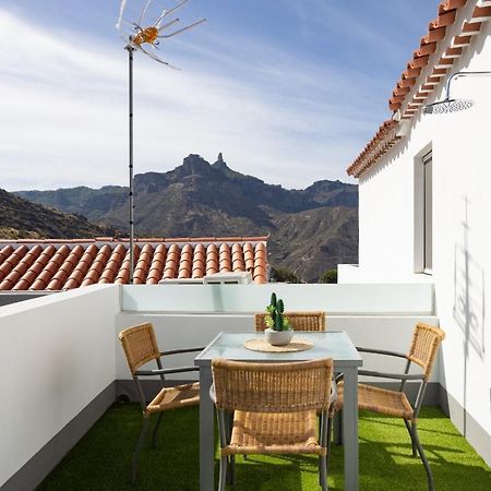 Casa Evaristo With Roque Nublo View Tejeda  Bagian luar foto